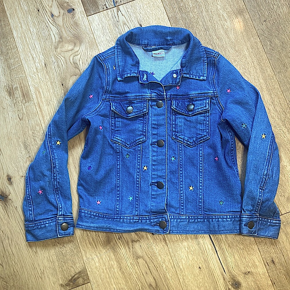 Hanna Andersson Jean jacket size 8